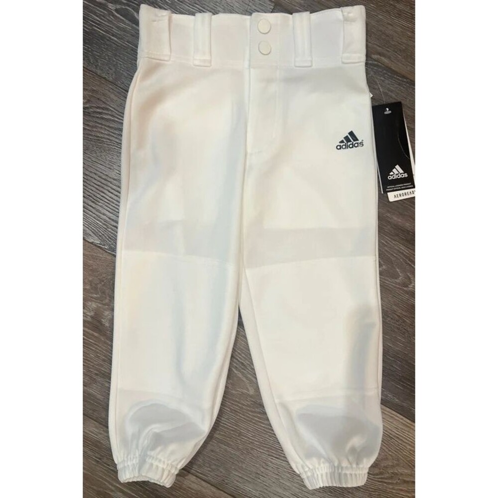 Adidas Youth Baseball Pants – White – NWT